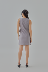 Alissa Side Self Tying Knot Dress