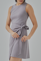 Alissa Side Self Tying Knot Dress