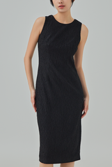 Georgia Textured Midi Dress