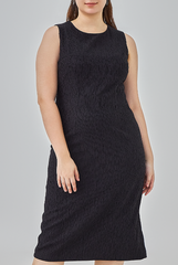 Georgia Textured Midi Dress