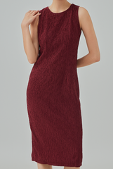 Georgia Textured Midi Dress