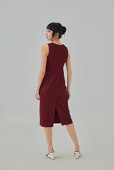 Georgia Textured Midi Dress