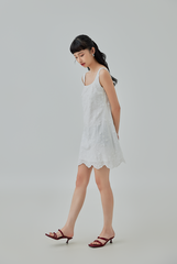 Baylee Embroidered Mini Dress