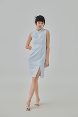 Lilia Textured Cheongsam