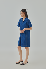 Harper Denim Loose Mini Dress