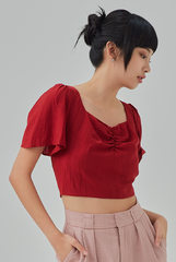 Amara Center Ruching Top