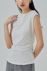 Diane Ribbed Knit Tunic Top