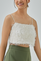 Kacey Fringe Textured Camisole