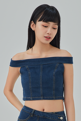 Naomi Off-Shoulder Crop Top