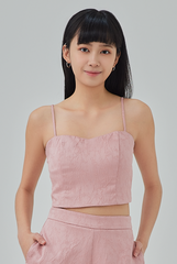 Estella Embroidered Crop Top