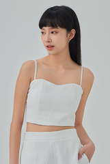 Estella Embroidered Crop Top