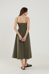 Single Strapped Midi Dress