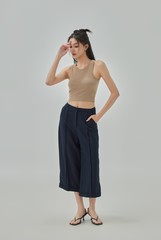 Kayleen Pleated Detail Culottes