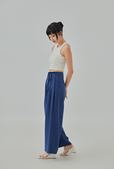 Qaira Pleated Wide Leg Pants