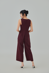 Bernessa Plunge Neck Jumpsuit