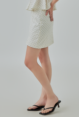 Katniss Polka Dots Mini Skirt