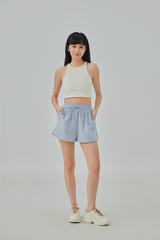 Ada Elastic Waist Shorts