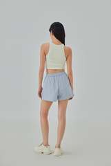 Ada Elastic Waist Shorts