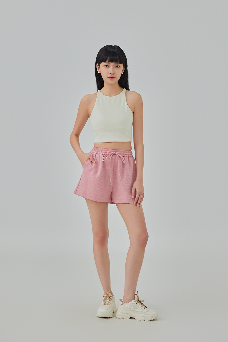 Ada Elastic Waist Shorts