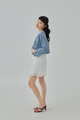 Clove Button-Up Denim Jacket