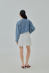 Clove Button-Up Denim Jacket