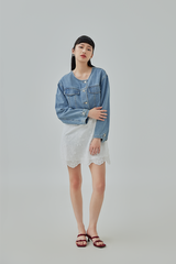 Clove Button-Up Denim Jacket